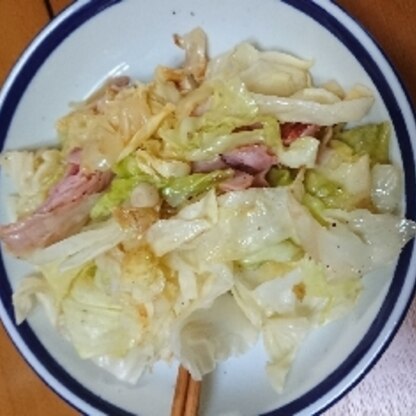 簡単でキャベツがたくさん食べられました！